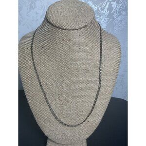 Sterling Silver 925 SP "S" Pattern Chain Necklace